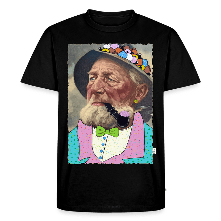 Krymmel Kaj - Premium Herre T-shirt - Herre premium T-shirt - sort - Dajlig