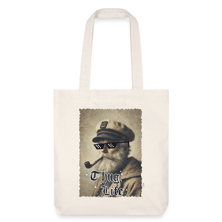 Leif Lurendrejer - Kraftig mulepose i genbrugsstof - Stanley/Stella heavyweight recycled mulepose - naturhvid - Dajlig