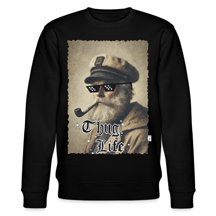 Leif Lurendrejer - Kraftig Unisex Sweatshirt - Stanley/Stella økologisk unisex - sweatshirt CHANGER - sort - Dajlig