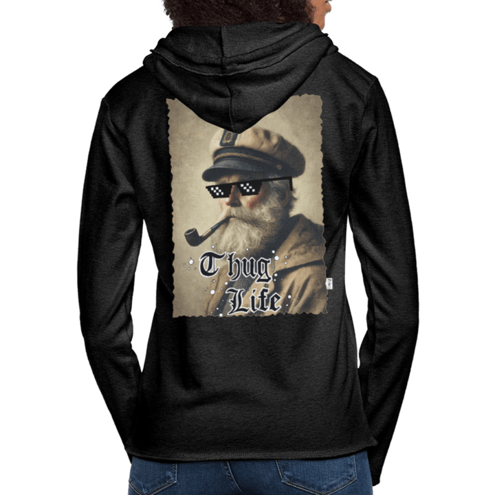 Leif Lurendrejer - Let Unisex Hættetrøje - Let sweatshirt med hætte, unisex - charcoal - Dajlig