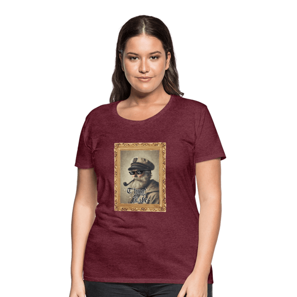 Leif Lurendrejer - Premium Dame T-shirt - Dame premium T-shirt - charcoal - Dajlig