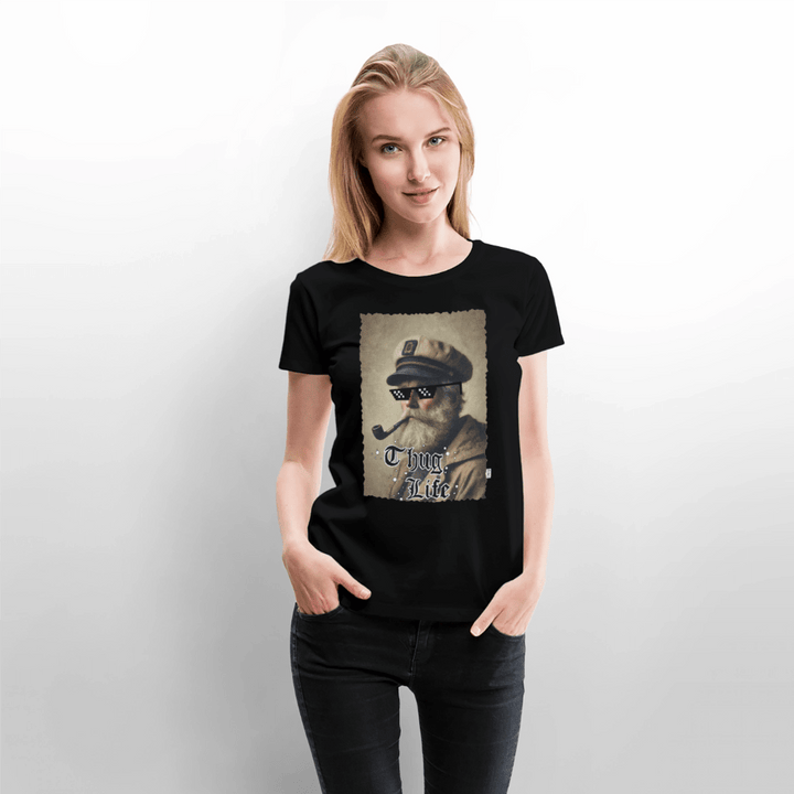 Leif Lurendrejer - Premium Dame T-shirt - Dame premium T-shirt - sort - Dajlig
