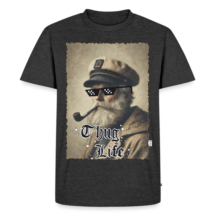 Leif Lurendrejer - Premium Herre T-shirt - Herre premium T-shirt - antracit meleret - Dajlig