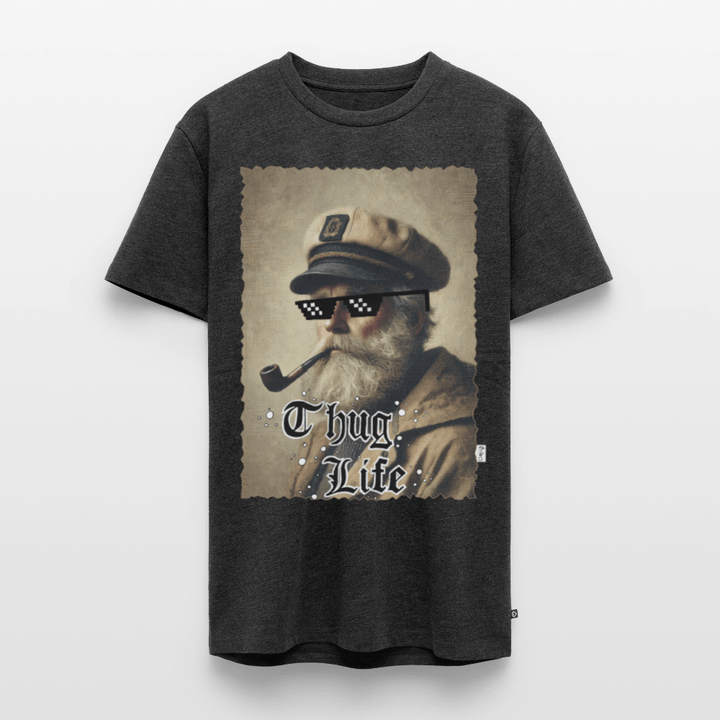 Leif Lurendrejer - Premium Herre T-shirt - Herre premium T-shirt - antracit meleret - Dajlig