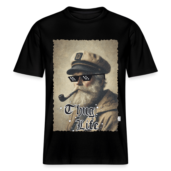 Leif Lurendrejer - Unisex T-shirt - Stanley/Stella Relaxed Fit økologisk unisex - T-shirt Sparker - sort - Dajlig