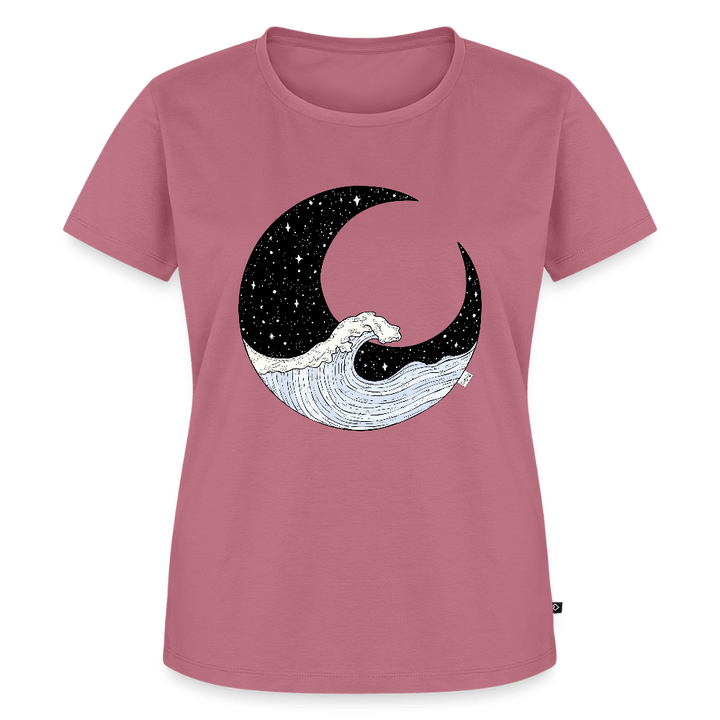 Nattehav - Eksklusiv Dame T-shirt - Dame premium T-shirt - mauve - Dajlig