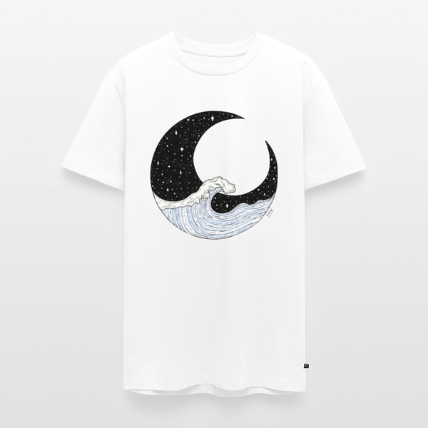 Nattehav - Eksklusiv Herre T-shirt - Herre premium T-shirt - hvid - Dajlig