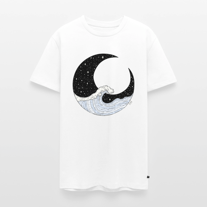 Nattehav - Eksklusiv Herre T-shirt - Herre premium T-shirt - hvid - Dajlig