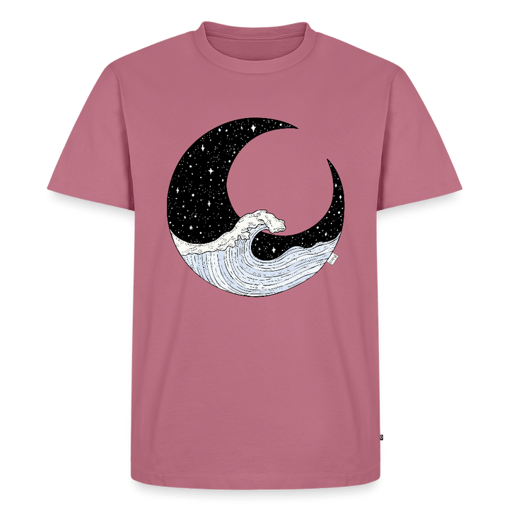 Nattehav - Eksklusiv Herre T-shirt - Herre premium T-shirt - mauve - Dajlig
