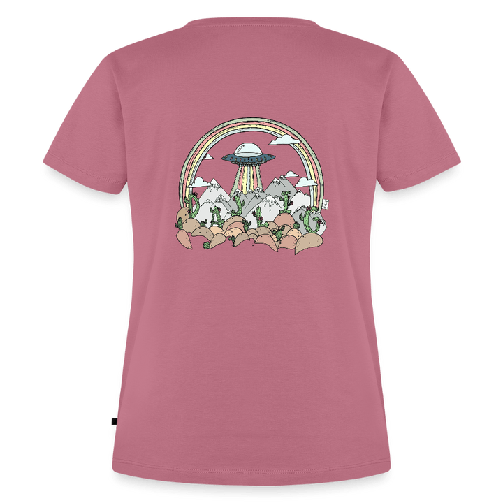 Ørken UFO - Eksklusiv Dame T-shirt - Dame premium T-shirt - mauve - Dajlig