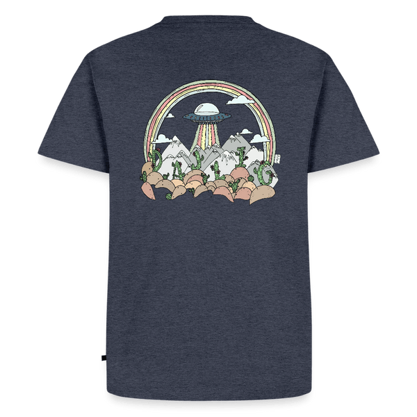 Ørken UFO - Eksklusiv Herre T-shirt - Herre premium T-shirt - jeansblå - Dajlig