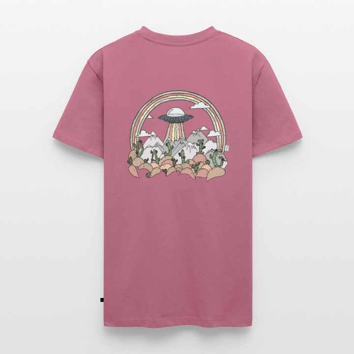 Ørken UFO - Eksklusiv Herre T-shirt - Herre premium T-shirt - mauve - Dajlig