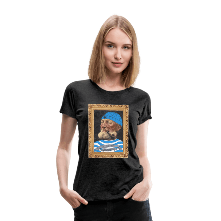 Poul Sømand - Premium Dame T-shirt - Dame premium T-shirt - charcoal - Dajlig