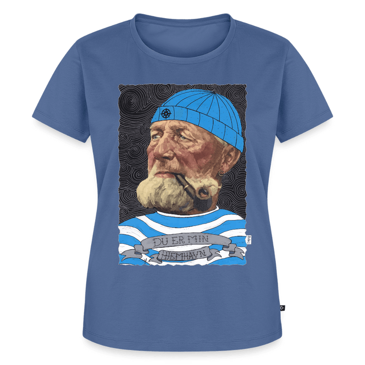 Poul Sømand - Premium Dame T-shirt - Dame premium T-shirt - dueblå - Dajlig