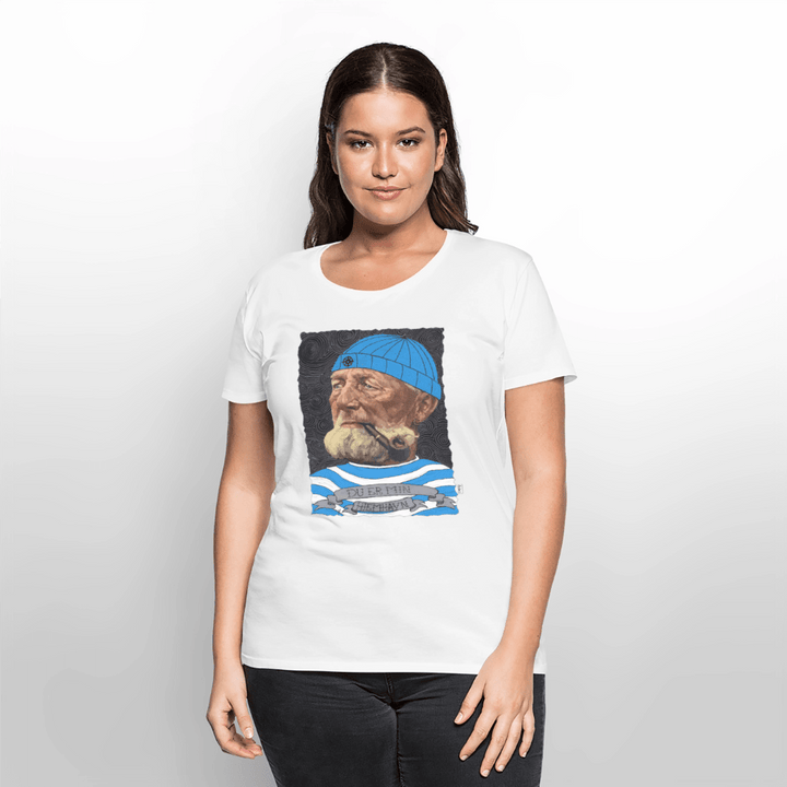 Poul Sømand - Premium Dame T-shirt - Dame premium T-shirt - hvid - Dajlig
