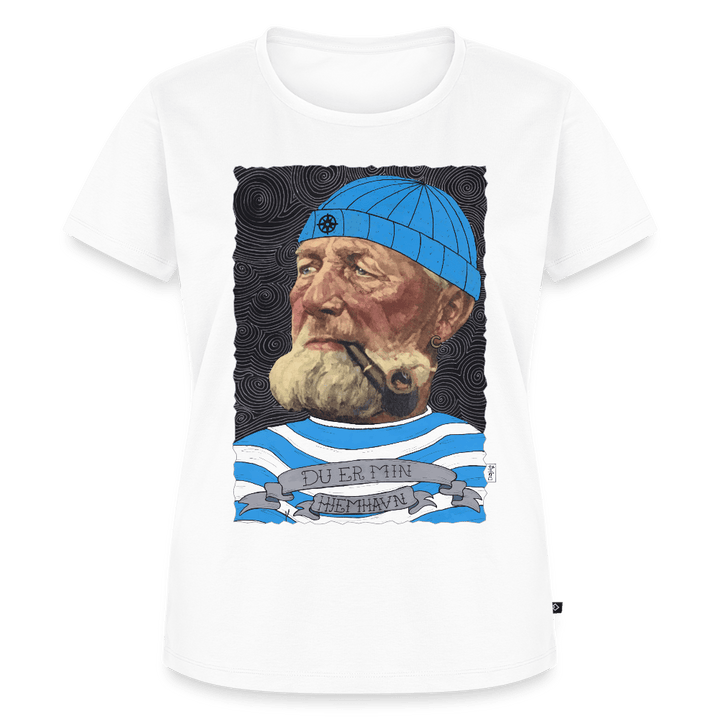 Poul Sømand - Premium Dame T-shirt - Dame premium T-shirt - hvid - Dajlig