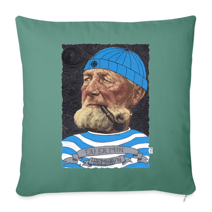 Poul Sømand - Sofapude betræk - Pudebetræk 45 x 45 cm - grangrøn - Dajlig