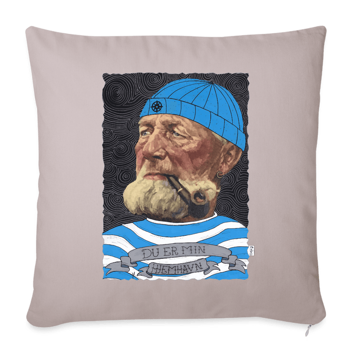 Poul Sømand - Sofapude betræk - Pudebetræk 45 x 45 cm - Lys beige - Dajlig