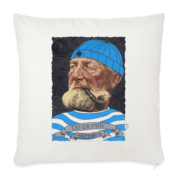 Poul Sømand - Sofapude betræk - Pudebetræk 45 x 45 cm - naturhvid - Dajlig
