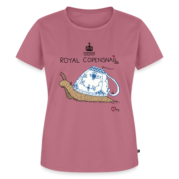 Royal Copensnail - Eksklusiv Dame T-shirt - Dame premium T-shirt - mauve - Dajlig
