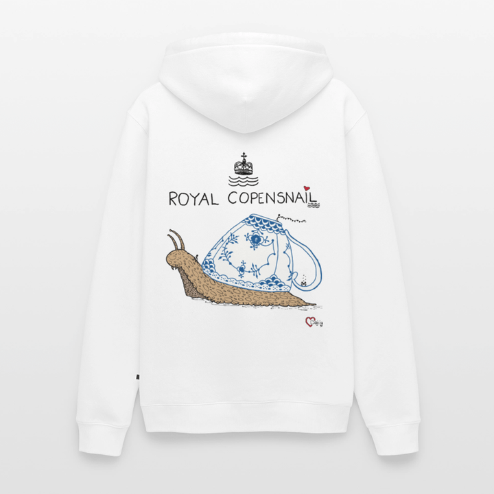 Royal Copensnail - Herre Hættetrøje - Herre Premium hættetrøje - hvid - Dajlig