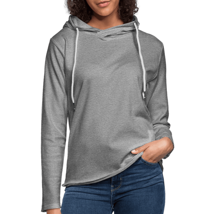 Royal Copensnail - Let Unisex hættetrøje - Let sweatshirt med hætte, unisex - grå meleret - Dajlig