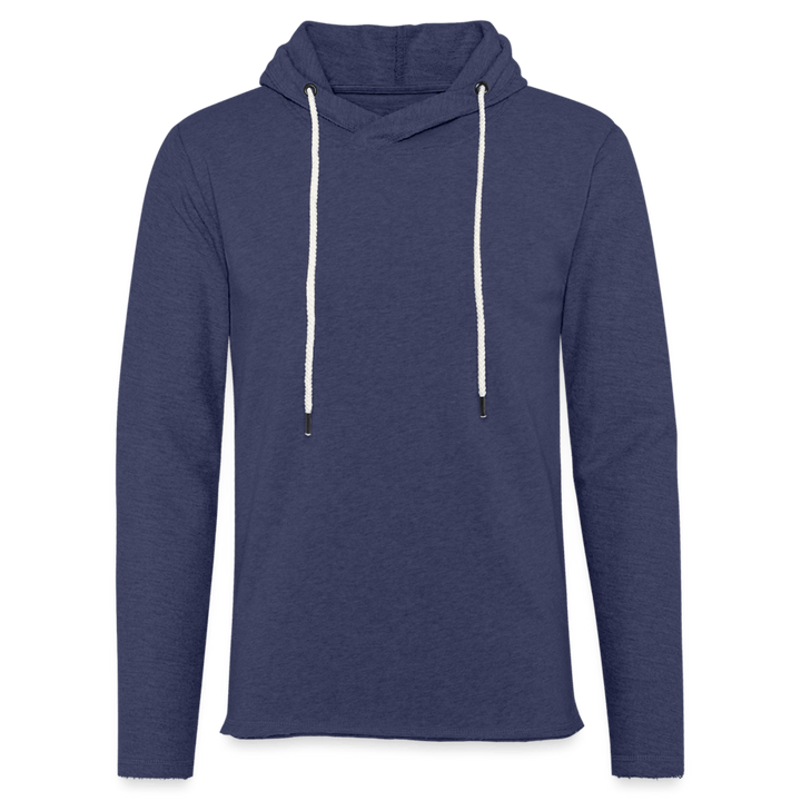 Royal Copensnail - Let Unisex hættetrøje - Let sweatshirt med hætte, unisex - marineblå meleret - Dajlig