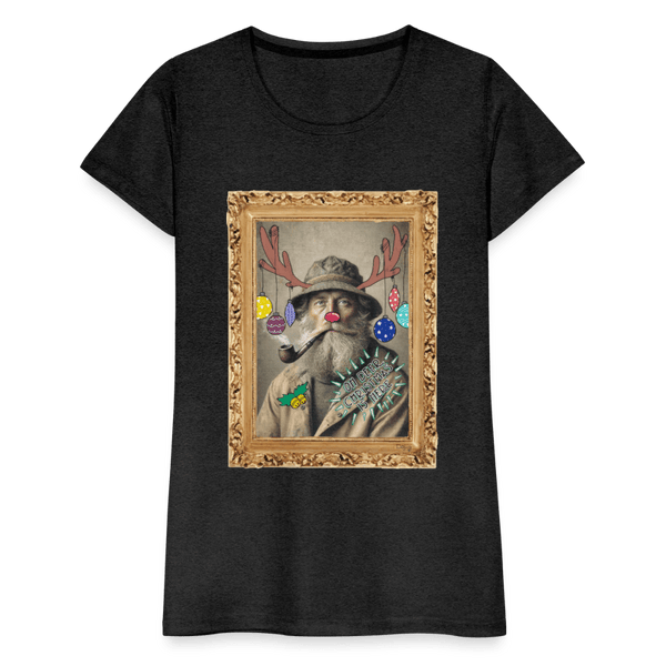 Rudolf Hjort - Premium Dame T-shirt - Dame premium T-shirt - charcoal - Dajlig.dk