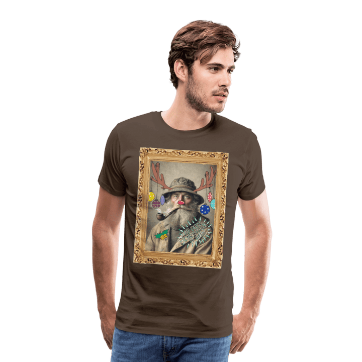 Rudolf Hjort - Premium Herre T-shirt - Herre premium T-shirt - marineblå - Dajlig.dk