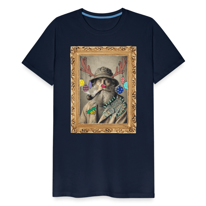 Rudolf Hjort - Premium Herre T-shirt - Herre premium T-shirt - marineblå - Dajlig.dk