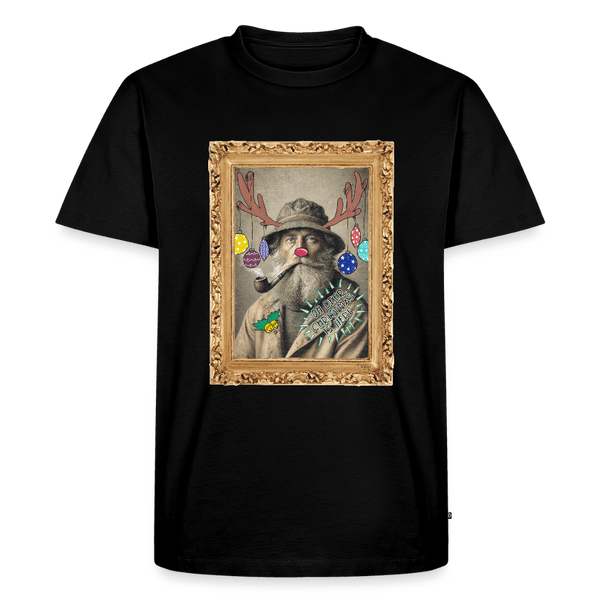 Rudolf Hjort - Premium Herre T-shirt - Herre premium T-shirt - sort - Dajlig