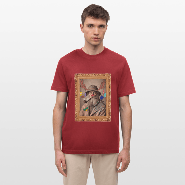 Rudolf Hjort - Unisex T-shirt - Stanley/Stella Relaxed Fit økologisk unisex - T-shirt Sparker - hvid - Dajlig