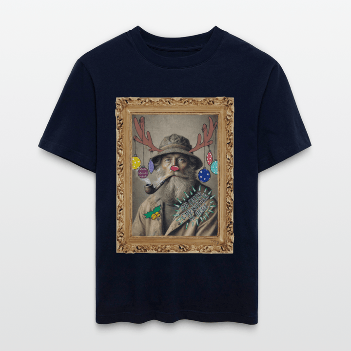 Rudolf Hjort - Unisex T-shirt - Stanley/Stella Relaxed Fit økologisk unisex - T-shirt Sparker - navy - Dajlig.dk