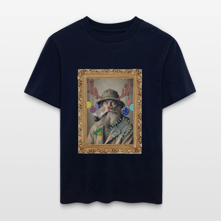 Rudolf Hjort - Unisex T-shirt - Stanley/Stella Relaxed Fit økologisk unisex - T-shirt Sparker - navy - Dajlig