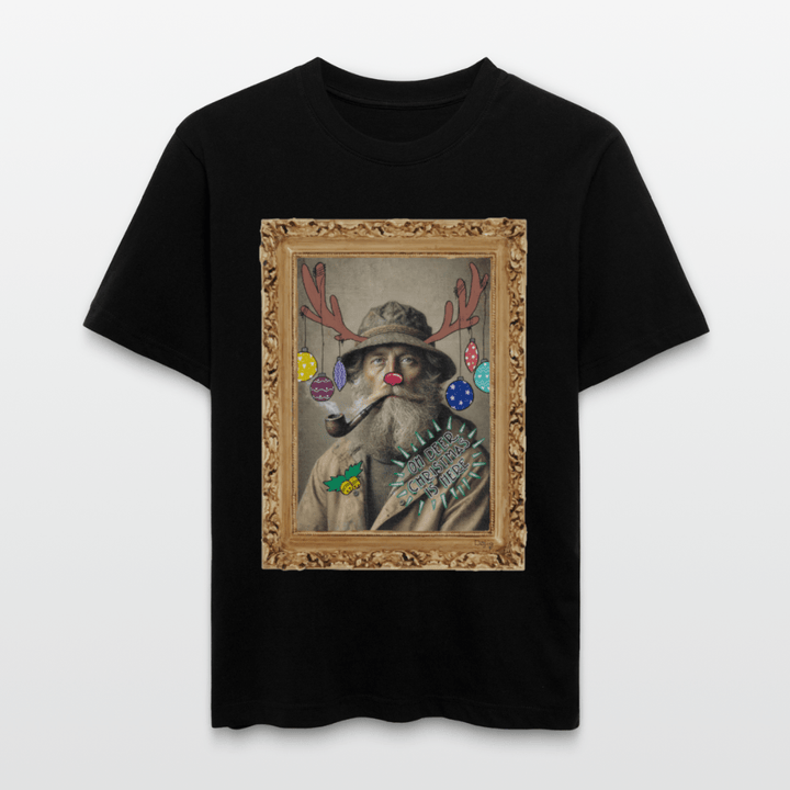 Rudolf Hjort - Unisex T-shirt - Stanley/Stella Relaxed Fit økologisk unisex - T-shirt Sparker - sort - Dajlig.dk