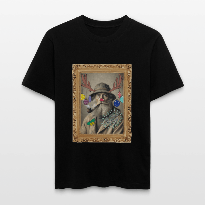 Rudolf Hjort - Unisex T-shirt - Stanley/Stella Relaxed Fit økologisk unisex - T-shirt Sparker - sort - Dajlig