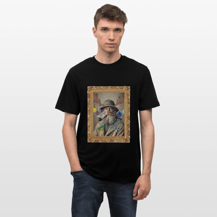 Rudolf Hjort - Unisex T-shirt - Stanley/Stella Relaxed Fit økologisk unisex - T-shirt Sparker - sort - Dajlig