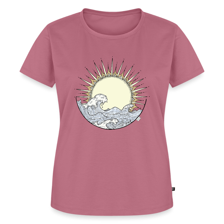 Solopgang - Eksklusiv Dame T-shirt - Dame premium T-shirt - mauve - Dajlig