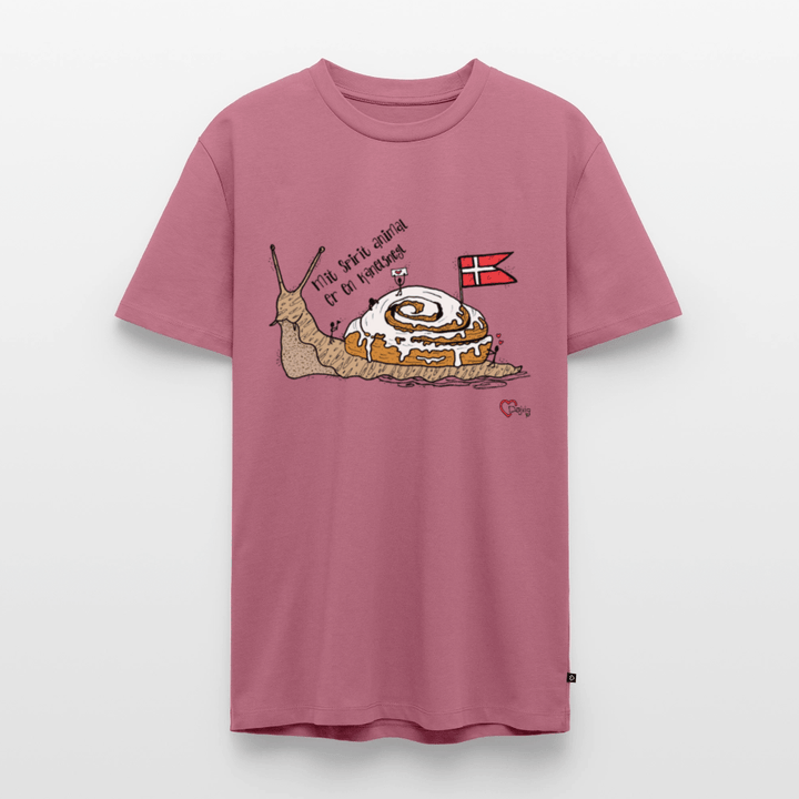 Spirit Animal Kanelsnegl - Eksklusiv Herre T-shirt - Herre premium T-shirt - mauve - Dajlig