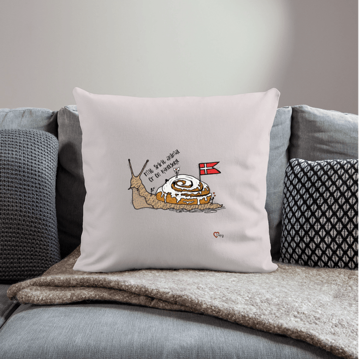 Spirit Animal Kanelsnegl - Sofapude - Sofapude med fyld 44 x 44 cm - grangrøn - Dajlig