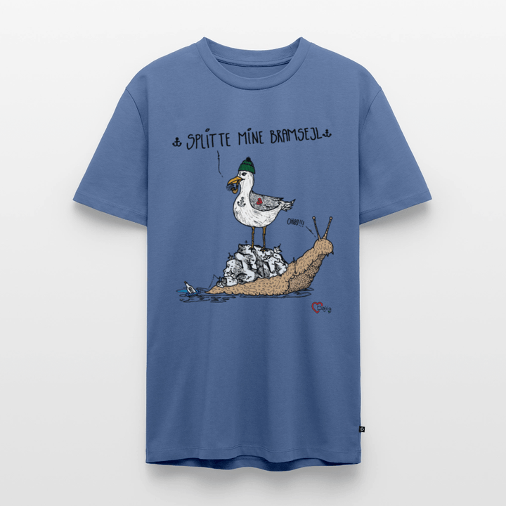 Splitte Mine Bramsejl - Eksklusiv Herre T-shirt - Herre premium T-shirt - dueblå - Dajlig