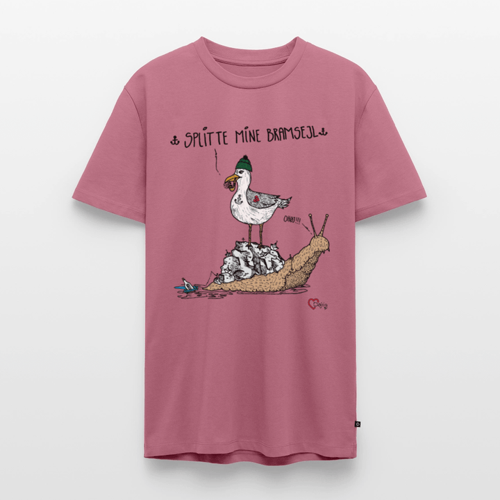 Splitte Mine Bramsejl - Eksklusiv Herre T-shirt - Herre premium T-shirt - mauve - Dajlig