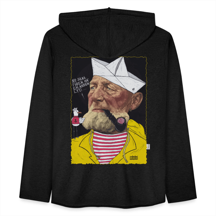 Styrmand Karlsen - Let Unisex Hættetrøje - Let sweatshirt med hætte, unisex - charcoal - Dajlig