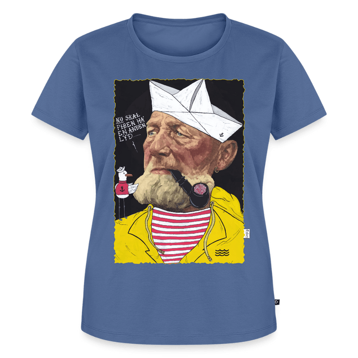 Styrmand Karlsen - Premium Dame T-shirt - Dame premium T-shirt - dueblå - Dajlig