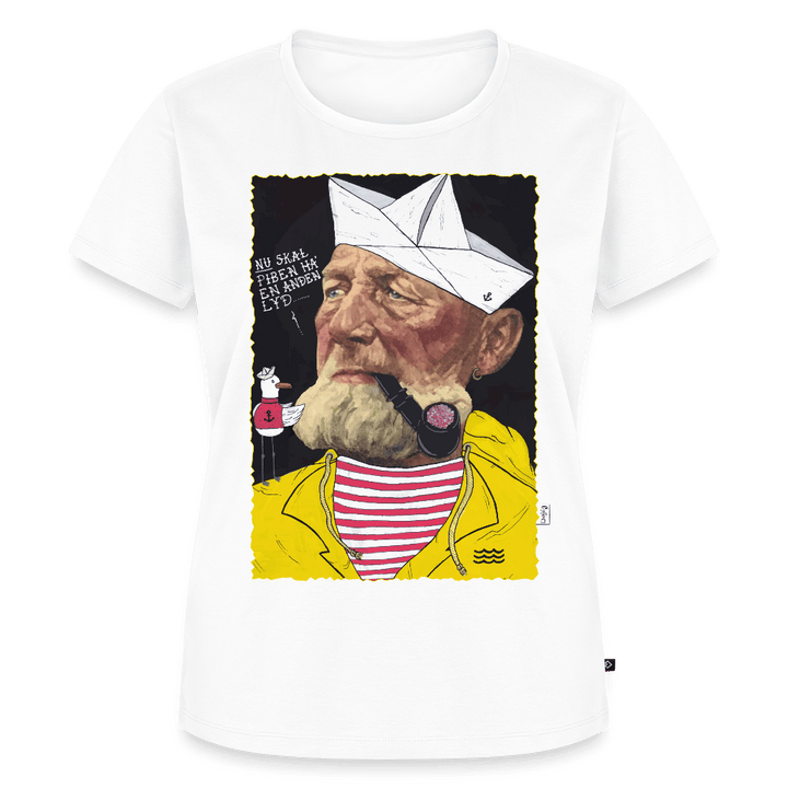 Styrmand Karlsen - Premium Dame T-shirt - Dame premium T-shirt - hvid - Dajlig