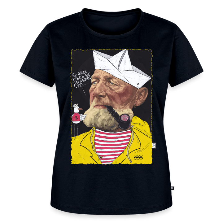 Styrmand Karlsen - Premium Dame T-shirt - Dame premium T-shirt - navy - Dajlig
