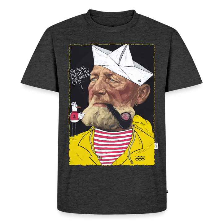 Styrmand Karlsen - Premium Herre T-shirt - Herre premium T-shirt - antracit meleret - Dajlig