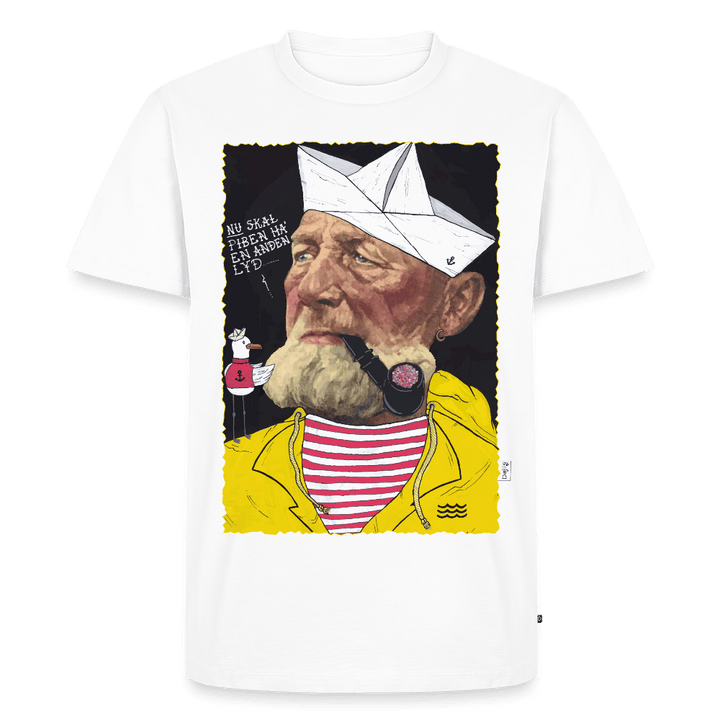 Styrmand Karlsen - Premium Herre T-shirt - Herre premium T-shirt - hvid - Dajlig
