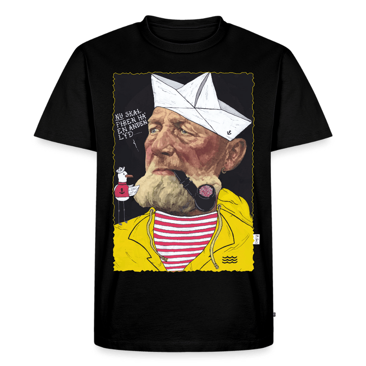 Styrmand Karlsen - Premium Herre T-shirt - Herre premium T-shirt - sort - Dajlig