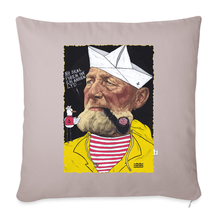 Styrmand Karlsen - Sofapude betræk - Pudebetræk 45 x 45 cm - Lys beige - Dajlig